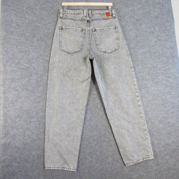 Empire Relax Men’s Jeans Baggy Denim Skateboard Y2K 90's Size 30 Light Gray 694 - Picture 2 of 11
